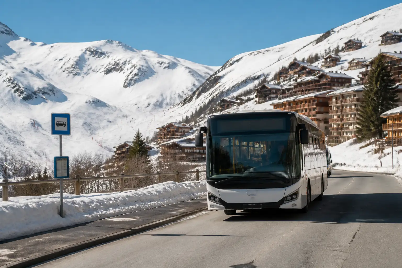 Navettes à La Plagne